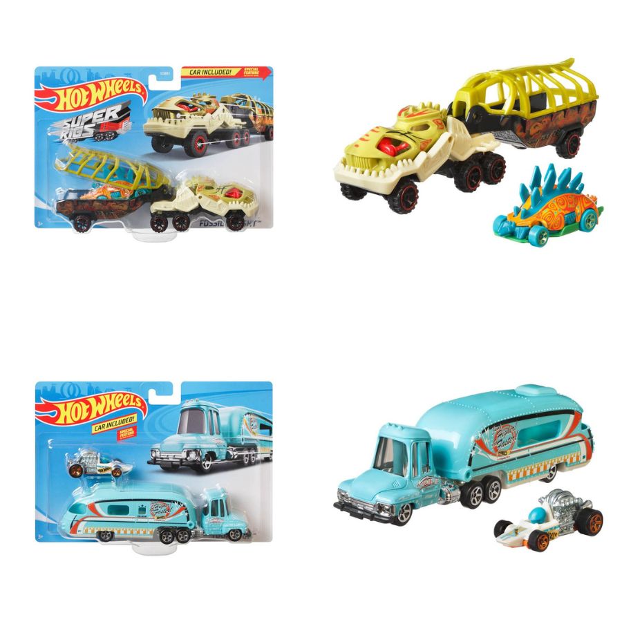 Đồ Chơi Mô Hình HOT WHEELS BDW51 Siêu Xe Tải Trung Chuyển Hot Wheels - Giao hàng ngẫu nhiên