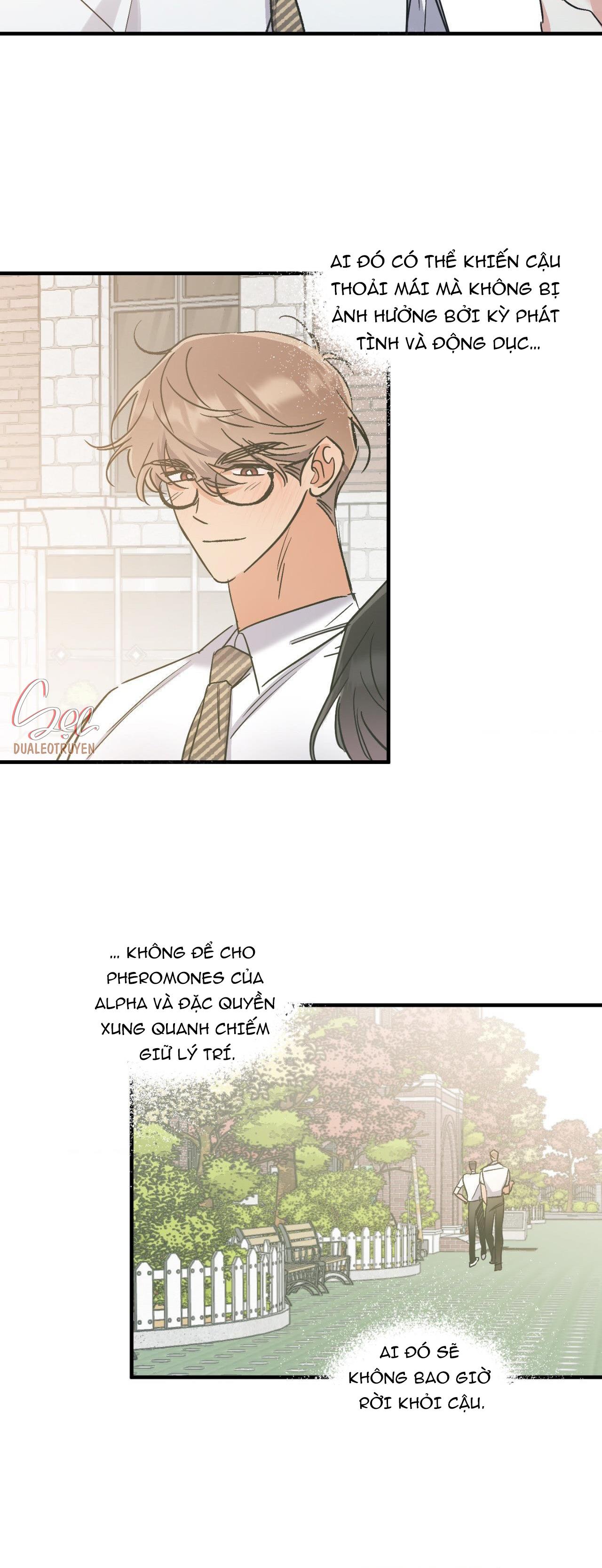 (abo) vũ trụ nơi em xuống chapter 8 4