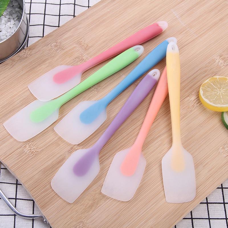 Cây Phới Trộn Bột/ Chổi Đảo Bột, Cây Vét Spatula Làm Bánh Silicon 28cm