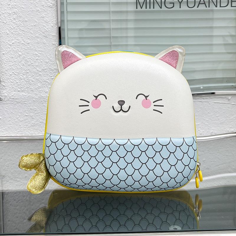 Ba Lô Cho Bé Mầm Non &amp; Mẫu Giáo 2-5 Tuổi Tiên Cá Mèo BLT34