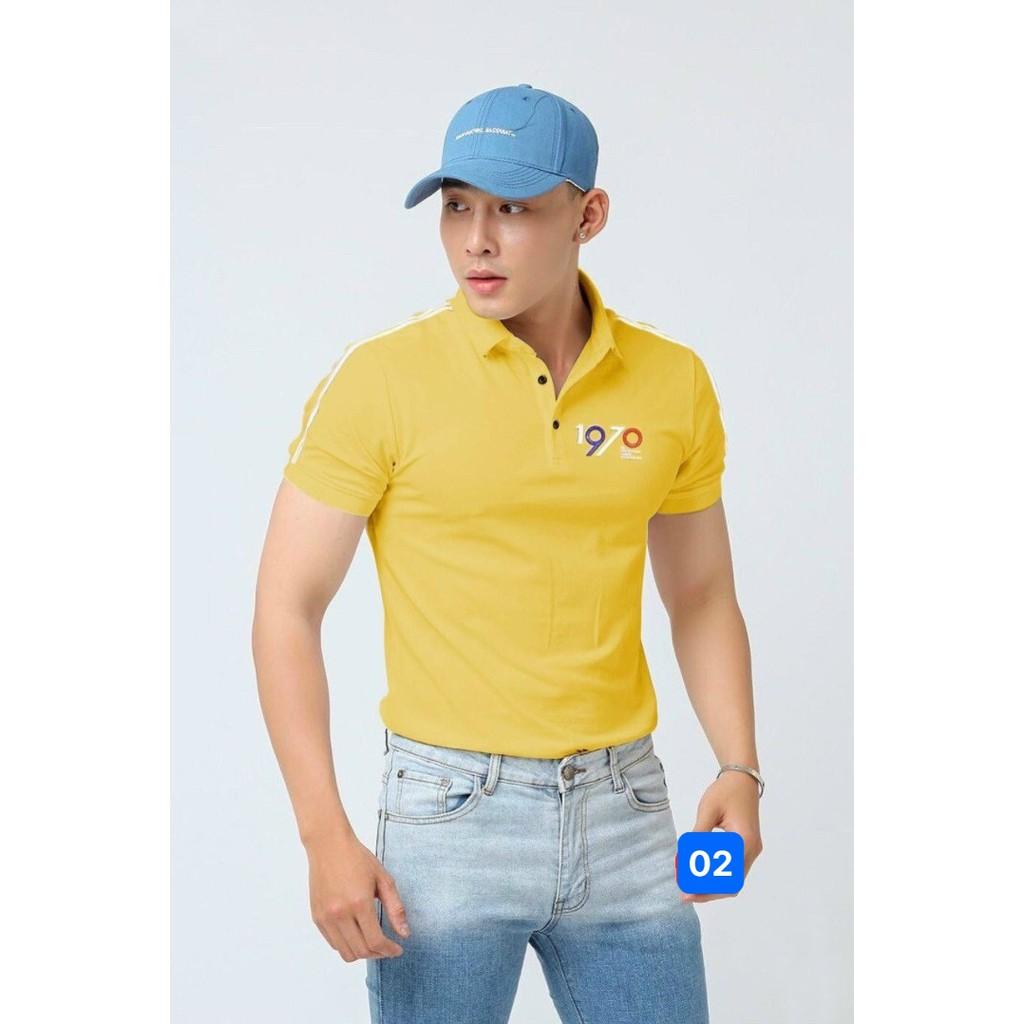 Áo thun Polo nam cao cấp Áo Phông Nam tay ngắn cổ bẻ thun cotton cao cấp GH46