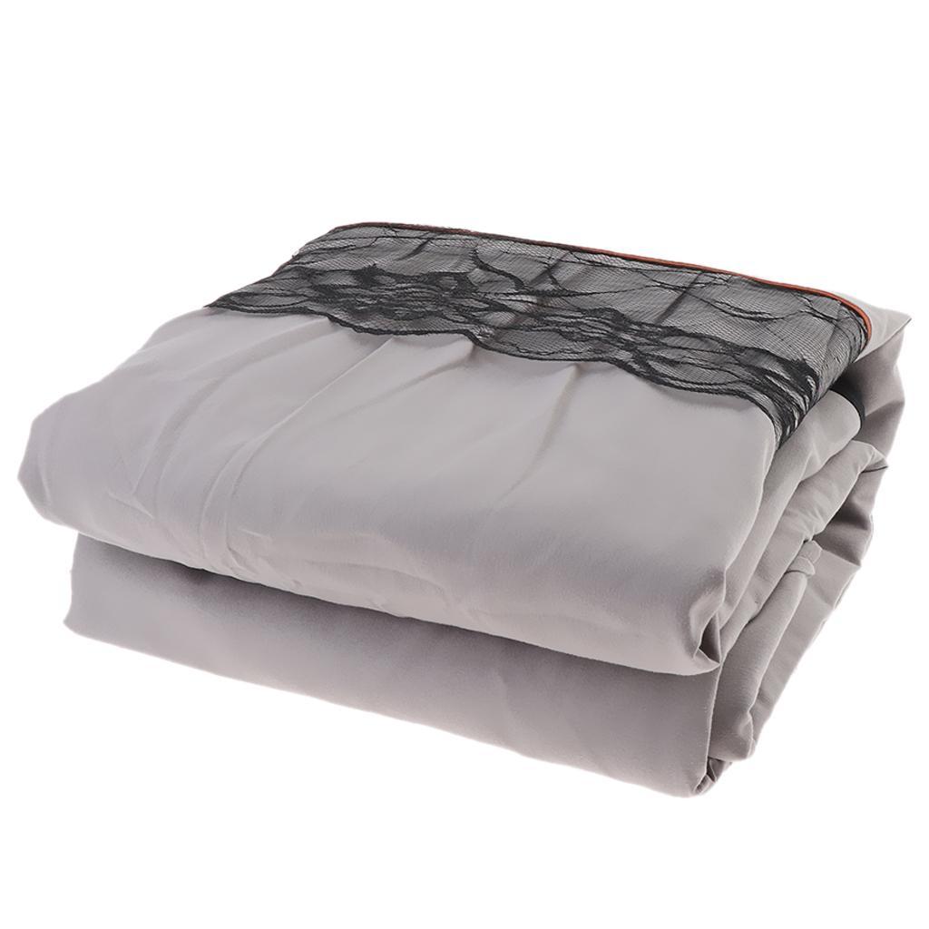 Wrap Around Bed Skirt Elastic Elegant Soft Ruffled Bed Skirts