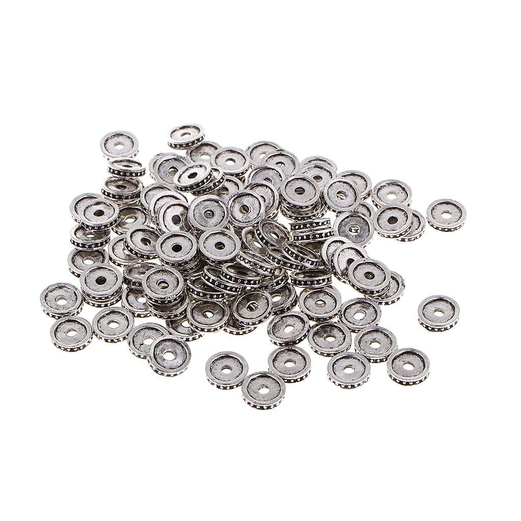 100Pcs 8mm Jewelry Findings Beading Smooth Beads for Necklace Decoration