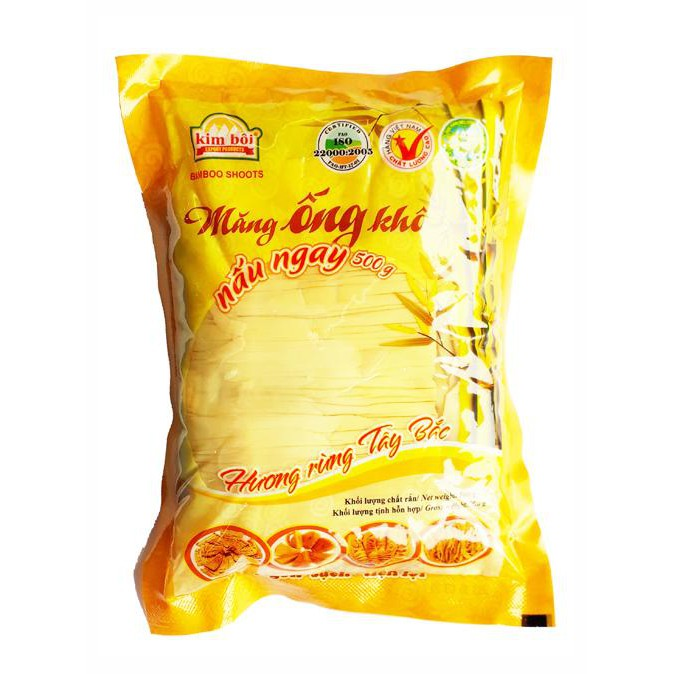 Măng Ống Khô Nấu Kim Bôi 500G