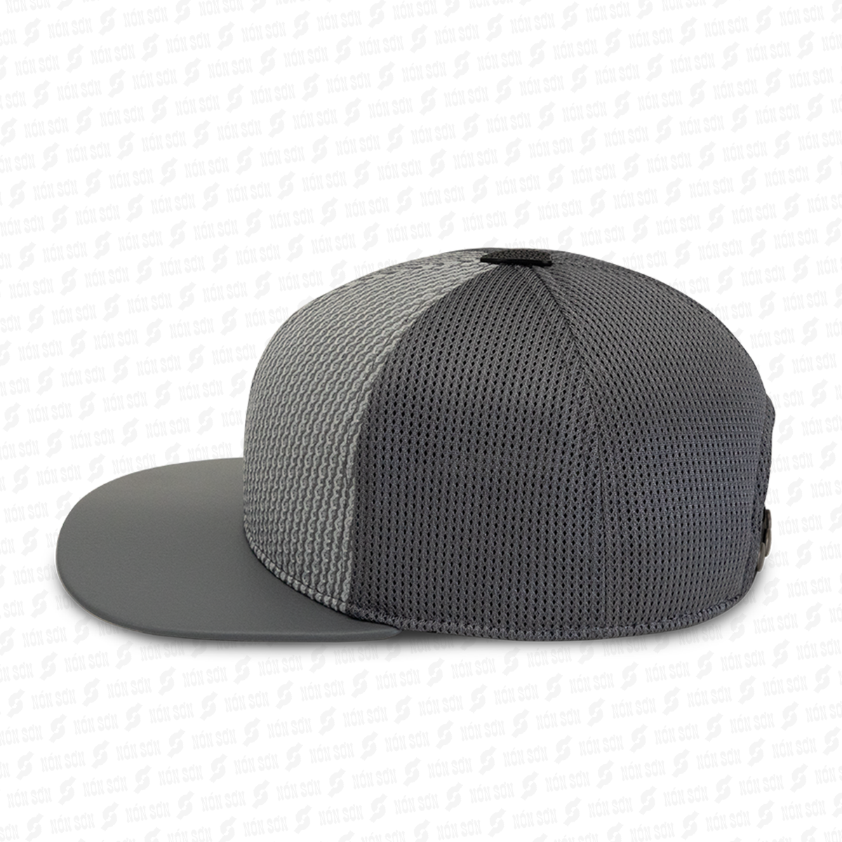 Mũ snapback hiphop nam nữ NÓN SƠN chính hãng MC210BK-XM2