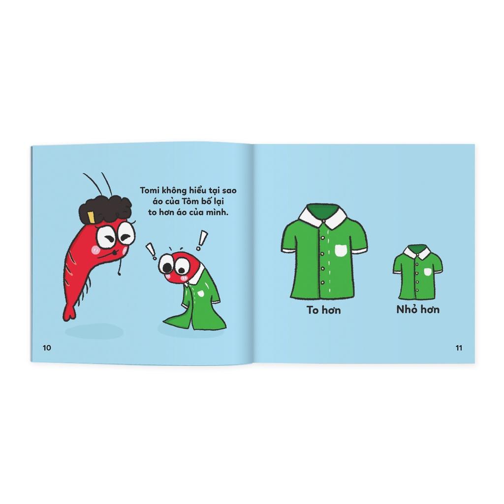 Ehon Combo 3 cuốn Phép so sánh diệu kỳ Dành cho trẻ từ 2 tuổi - Bản Quyền