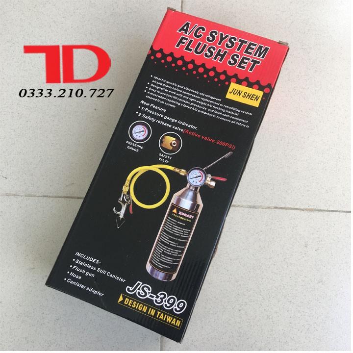 Bộ bơm xịt rửa dàn Ô Tô