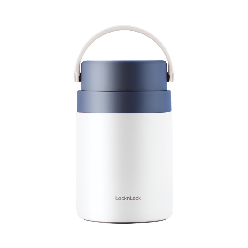 Hộp giữ nhiệt đựng thức ăn có tay cầm Handle Food Jar LocknLock 700ml LHC8042PIK - Màu