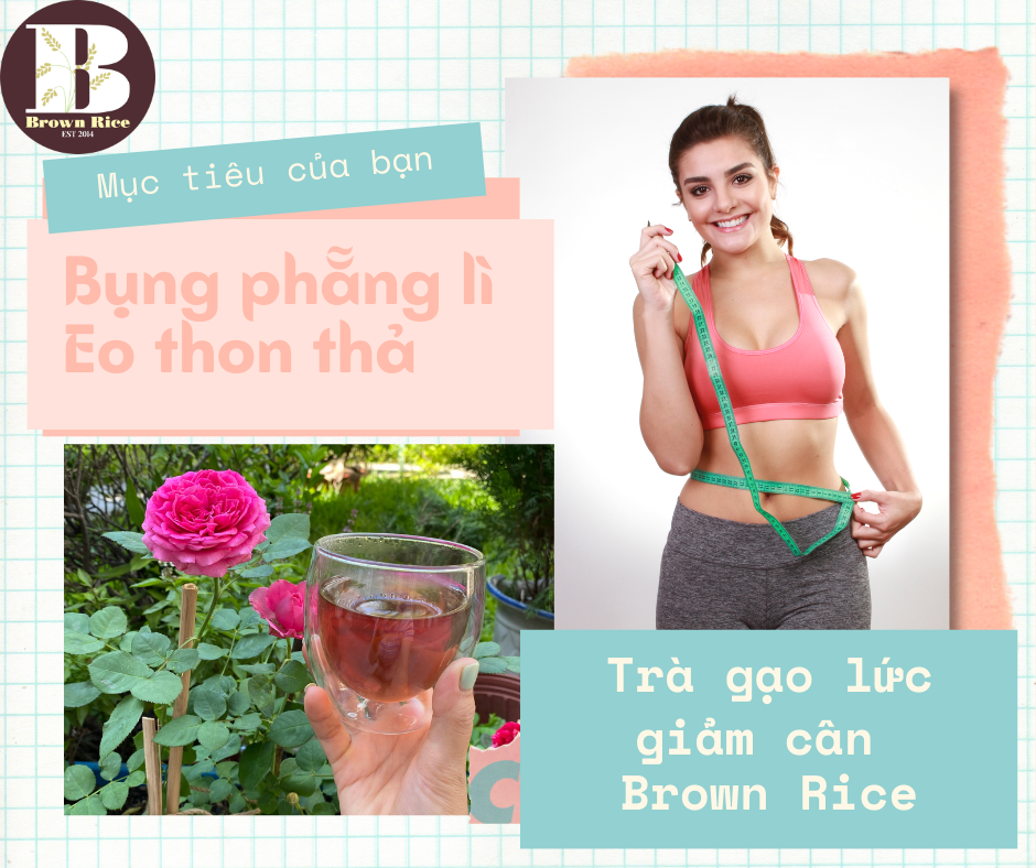 TRÀ GẠO LỨT giảm cân thanh lọc gan (800GR)