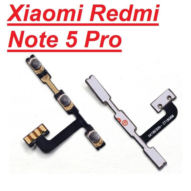 Mạch Nút Nguồn Cho Xiaomi Redmi Note 5 Pro Dây Cáp Nút Nguồn, Tăng Giảm Âm Lượng Linh Kiện Thay Thế