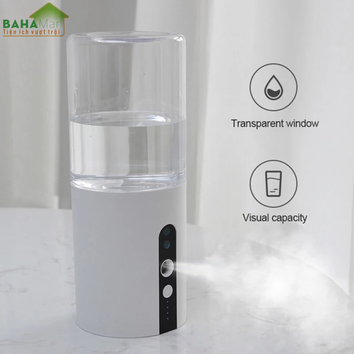 MÁY PHUN TIỆT TRÙNG CẢM ỨNG HỒNG NGOẠI TỰ ĐỘNG PHUN SƯƠNG RỬA TAY KHỬ KHUẨN "BAHAMAR" giúp rửa tay sát khuẩn nhanh và tiện hơn rất nhiều