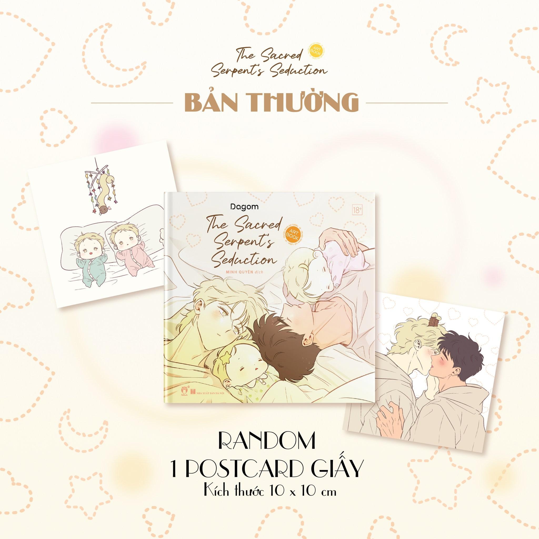 Sách - The Sacred Serpent's Seduction - Artbook - Bìa Cứng - Tặng Kèm Postcard Giấy Ngẫu Nhiên
