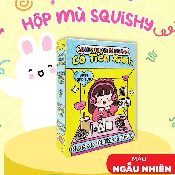 Hộp Mù Tranh Tương Tác Squishy Cô Tiên Xanh (Sản Phẩm Bên Trong Là Ngẫu Nhiên)