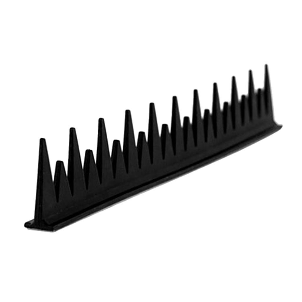 Motorcycle Dirt Bike Helmets Mohawks Spikes Rubber Sticker Black