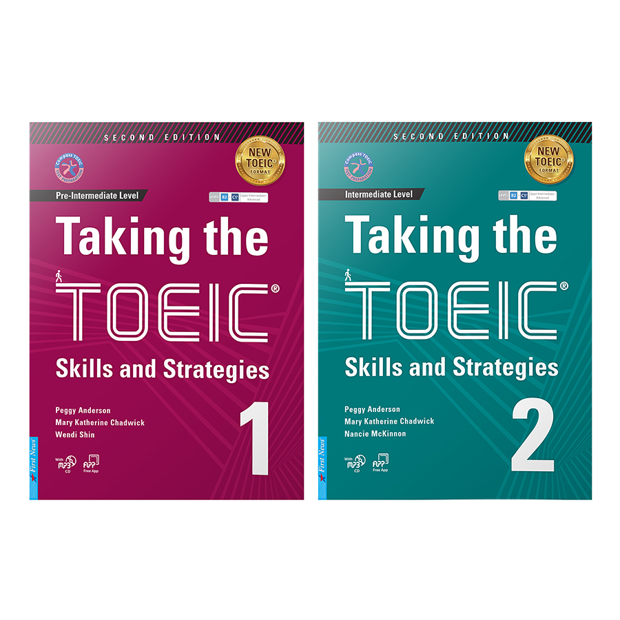 Combo Taking The TOEIC - Skills and Strategies 1 + 2 ( tặng 1MP3)