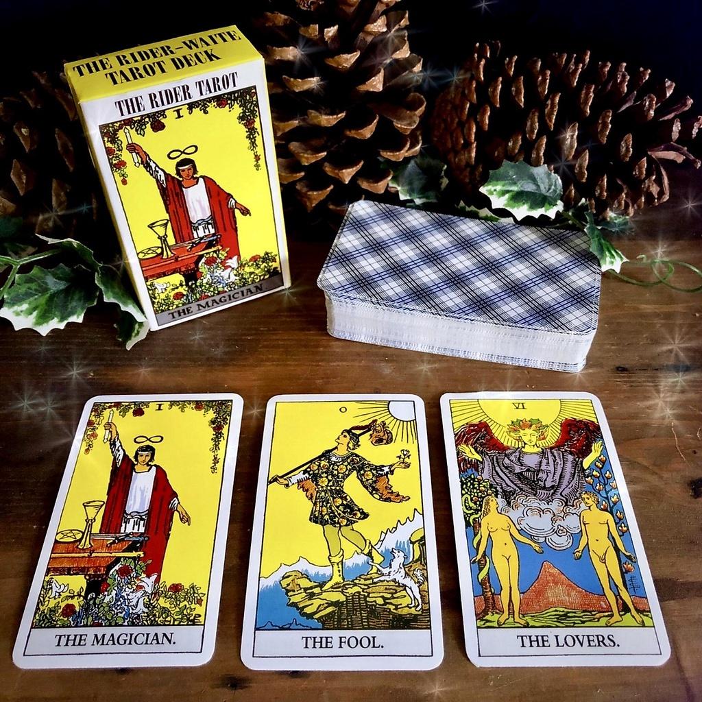 Bài Tarot Bói The Rider Tarot Deck Tặng Kèm Túi Đựng Bài + Khăn trải chất liệu nhung - Chính Hãng dododios