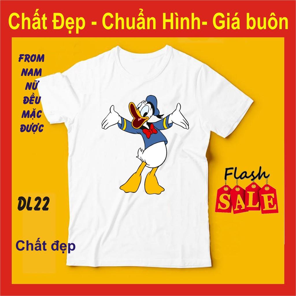 Áo thun vịt Donald DL21 phông , chất đẹp