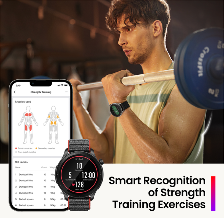 Đồng Hồ Thông Minh Cao Cấp Amazfit GTR 4 - Theo dõi sức khỏe 24h - 150 môn thể thao - Nghe gọi thông qua kết nối Bluetooth - Pin tới 30 ngày - Hàng Chính Hãng