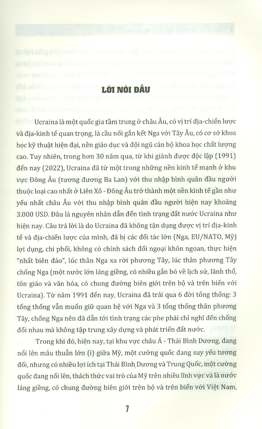 Hình ảnh CHÍNH SÁCH ĐỐI NGOẠI CỦA UCRAINA TỪ NĂM 1991 ĐẾN NAY - Nguyễn Anh Tuấn - Nxb Chính trị Quốc Gia Sự thật – bìa mềm