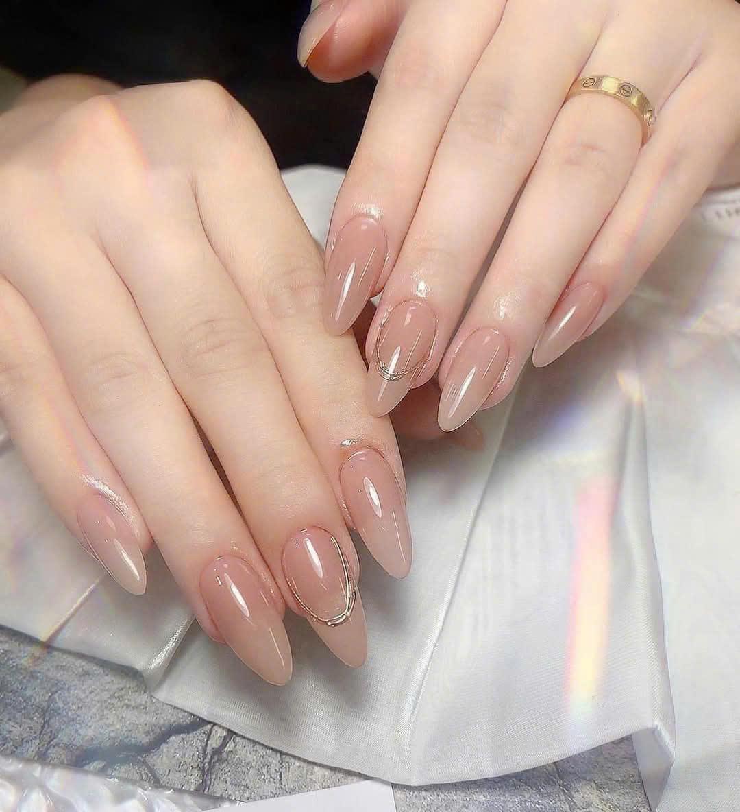 Set Sơn Gel Màu Nude BUBGIR 12 Màu Số 41 Tông Nâu thạch trà sữa Nude, Hồng Nude đậm , Đỏ Nude Chai 15ml Làm Nail Siêu Bóng Đặc Mướt, Tặng Bảng Màu