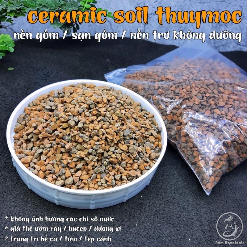 Sạn Gốm - Ceramic Soil Thuỷ Mộc | Nền Trơ Chuyên Dụng Cho Hồ Ươm Bucep, Nana... Trang Trí Bể Cá Cảnh, Thuỷ Sinh