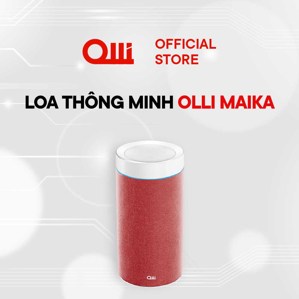 Loa thông minh OLLI MAIKA - Xám Thời Thượng - Hàng Chính Hãng