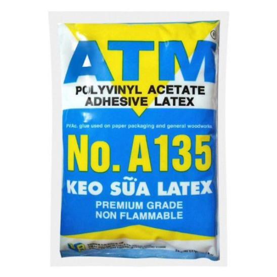 Keo sữa latex dán giấy gỗ simili atm NOA135 1kg - keo sữa latex