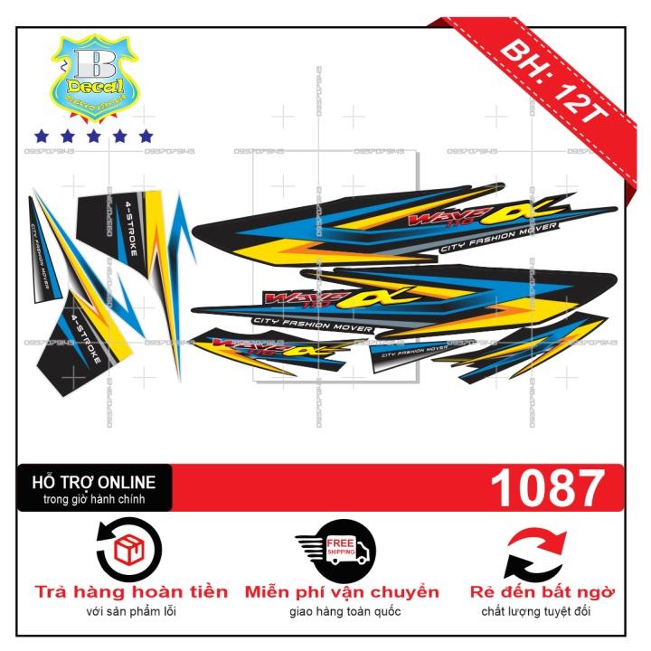 Tem rời wave a 2017 đen