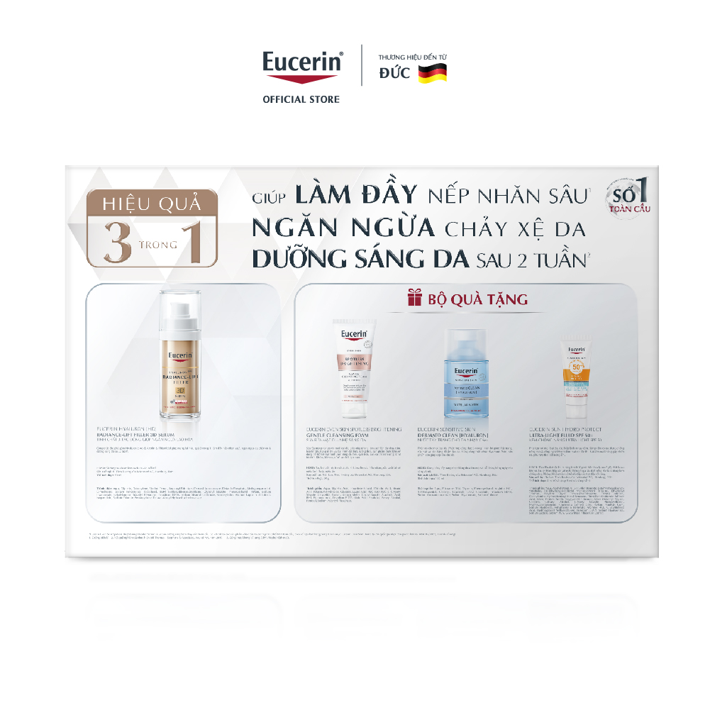 Tinh chất ngăn ngừa lão hóa Eucerin Hyaluron Radiance-Lift Filler 3D Serum 30ml