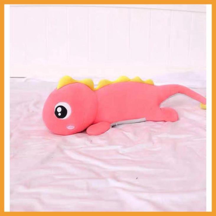 Khủng Long Đuôi Tim - Gấu Bông Dễ Thương Size 55cm - 70cm, Gối Ôm Khủng Long Quà Tặng Đáng Yêu Cho Bé