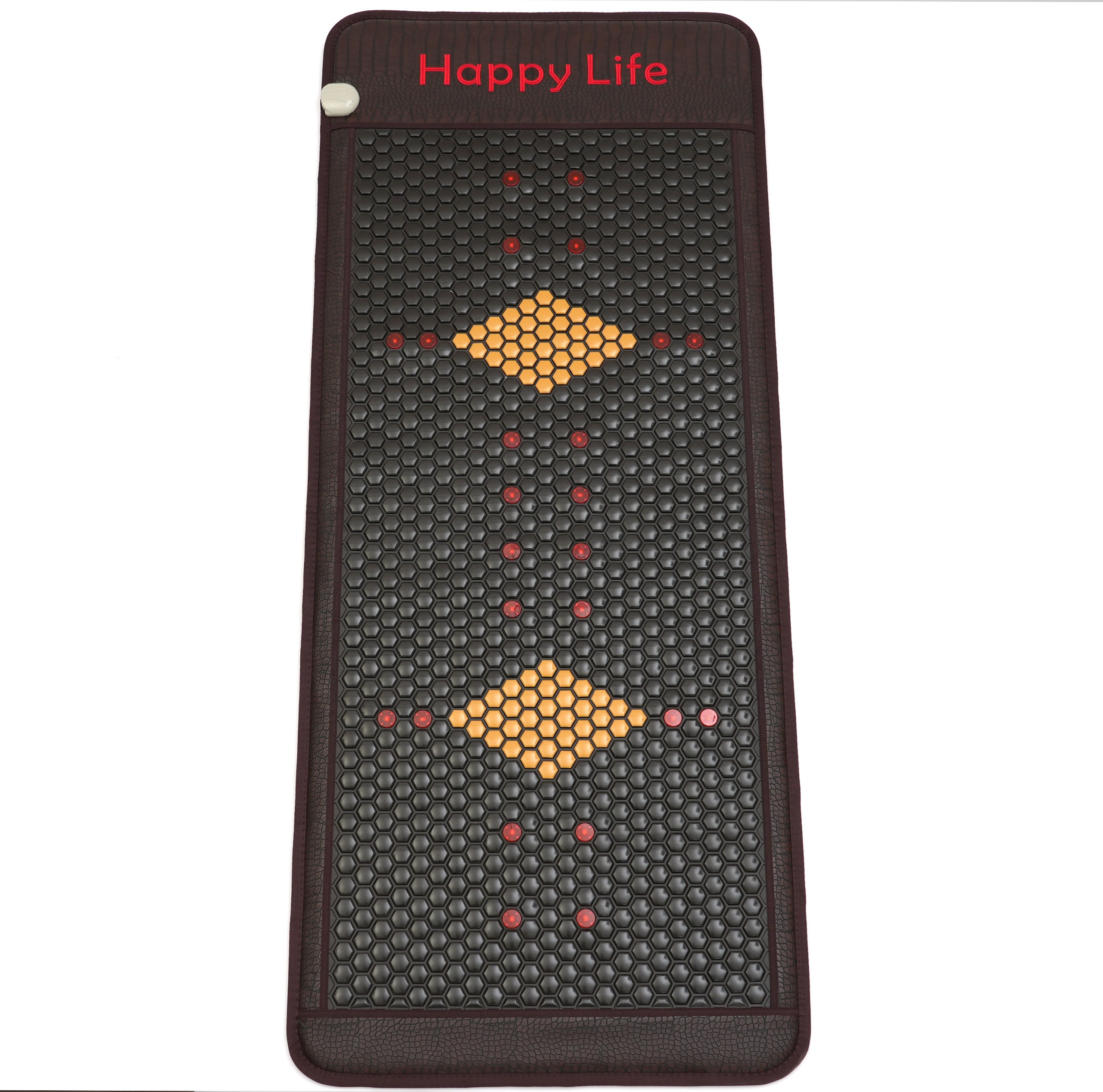 Thảm đá nóng Laser Hàn Quốc HAPPY LIFE 80x190cm giảm đau lưng xương khớp toàn thân và đau thoát vị đĩa đệm