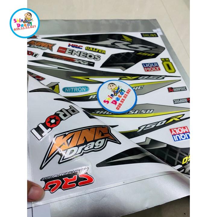 Tem rời sonic 150 RS CANDY cao cấp