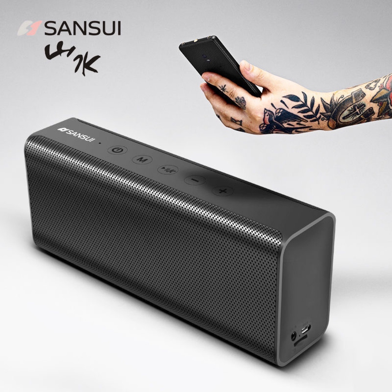 Loa mini hàng hiệu SANSUI Nhật Bản T28 âm thanh cực hay