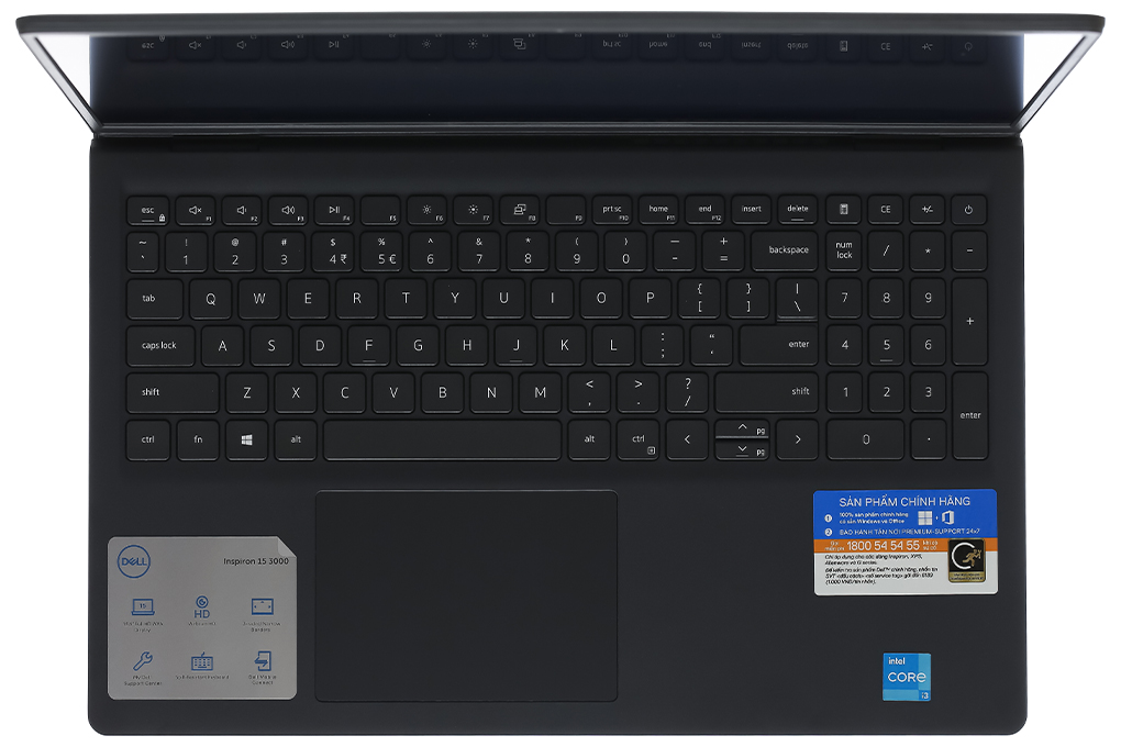 Laptop Dell Inspiron 15 3511 i3 1115G4/8GB/256GB/15.6&quot;F/OfficeHS/Win11/(P112F001EBL)/Đen - Hàng chính hãng