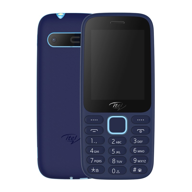 Điện thoại itel it5025 - Màn hình 2.4&quot;, pin 1200 mAh, 2 sim, có camera - Hàng chính hãng