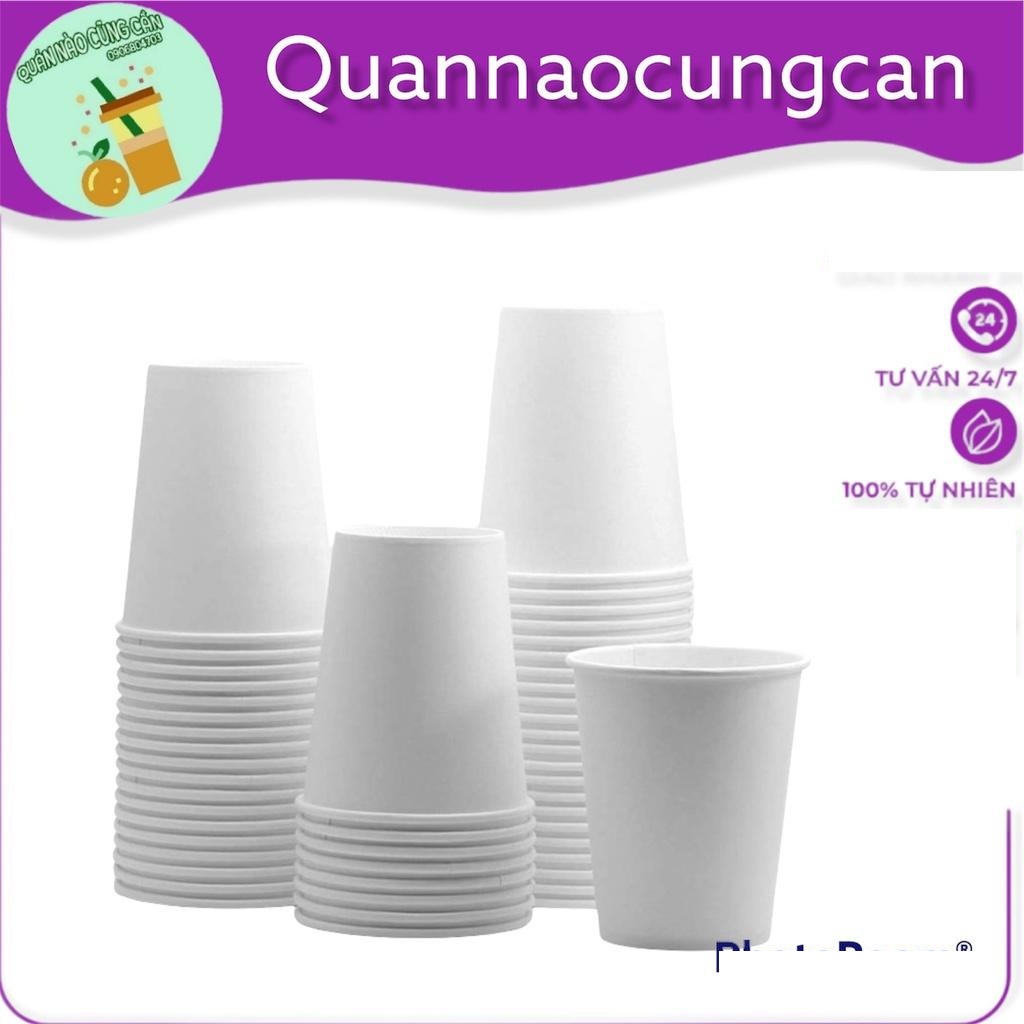 50 Ly giấy nhỏ 7oz ~ 180ml tráng PE cao cấp thân thiện môi trường