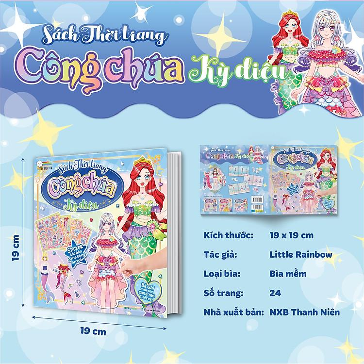 Sách Thời trang Công chúa Kỳ diệu (4 trang stickers)