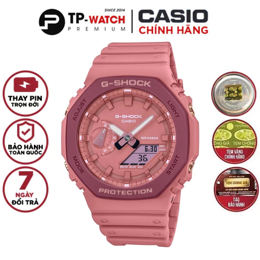 Đồng Hồ Unisex Dây Nhựa Casio G-Shock GA-2110SL-4A4DR Carbon Core | GA-2110SL-4A4