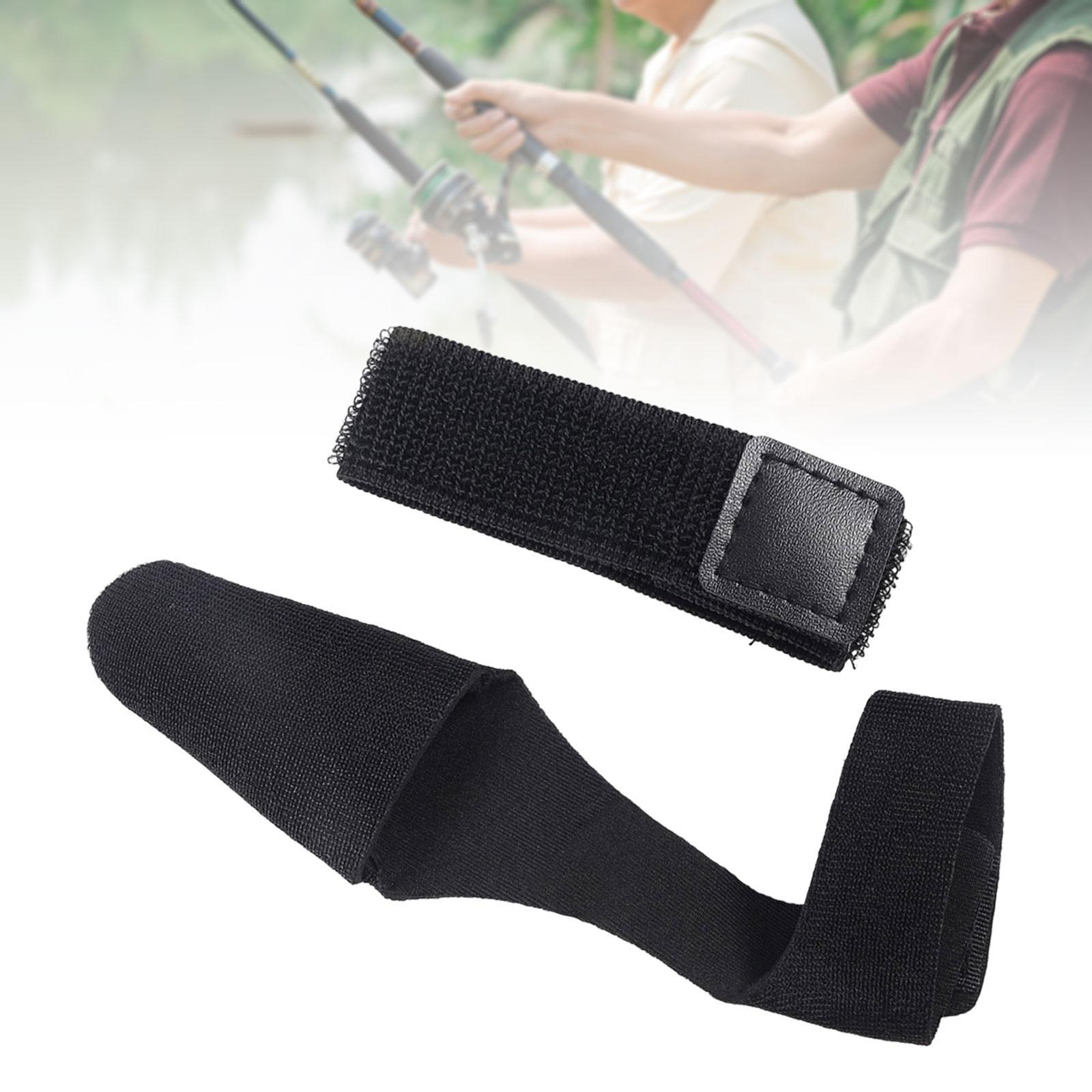 2Pcs Fishing Rod Tip Cover and Tie Strap Fishing Pole Tip Protection Durable