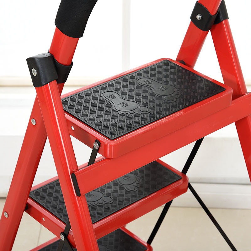 Thang 3 Tầng Xếp Gọn Cho Căn Hộ Gia Đình Fold Up Ladder - Chịu lực tốt