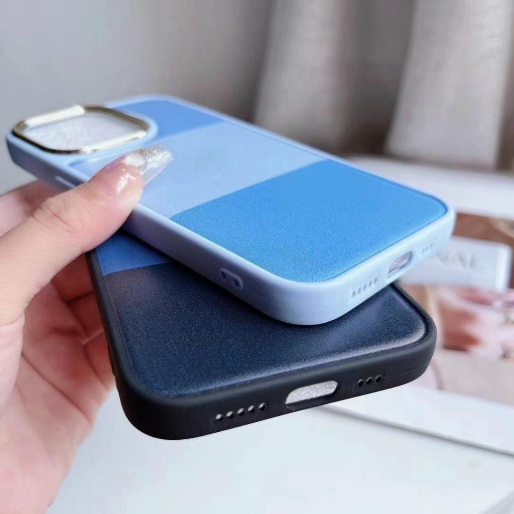 Ốp lưng cho iPhone X XR XS Max 6 6S 7 8 Plus 11 12 13 14 15 Pro Max viền dẻo camera mạ xi có lỗ dây đeo