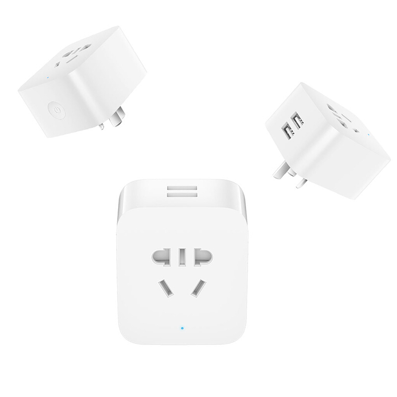 Ổ cắm điện thông minh 2 cổng USB Xiaomi kết nối wifi - Hàng nhập khẩu