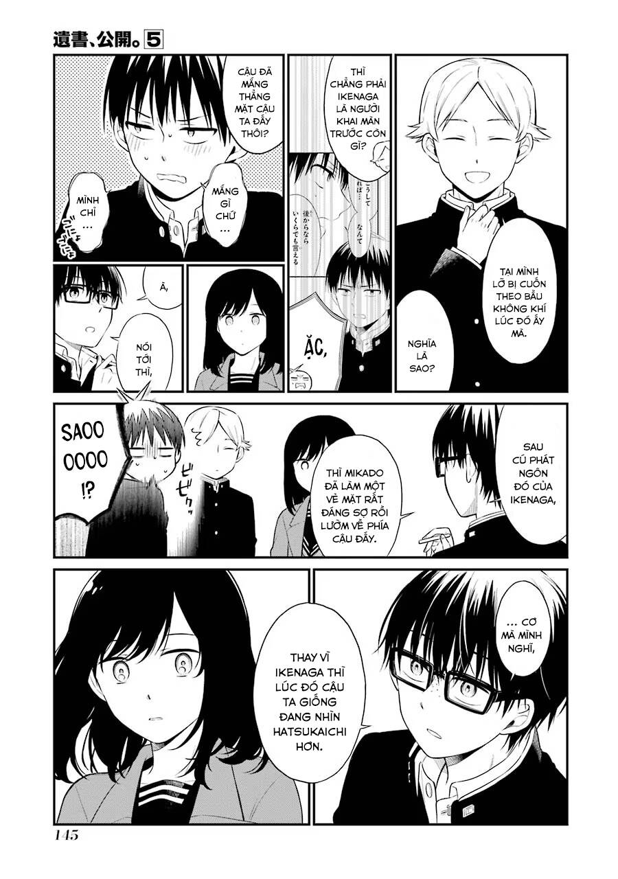 di thư trên bàn chapter 25 14