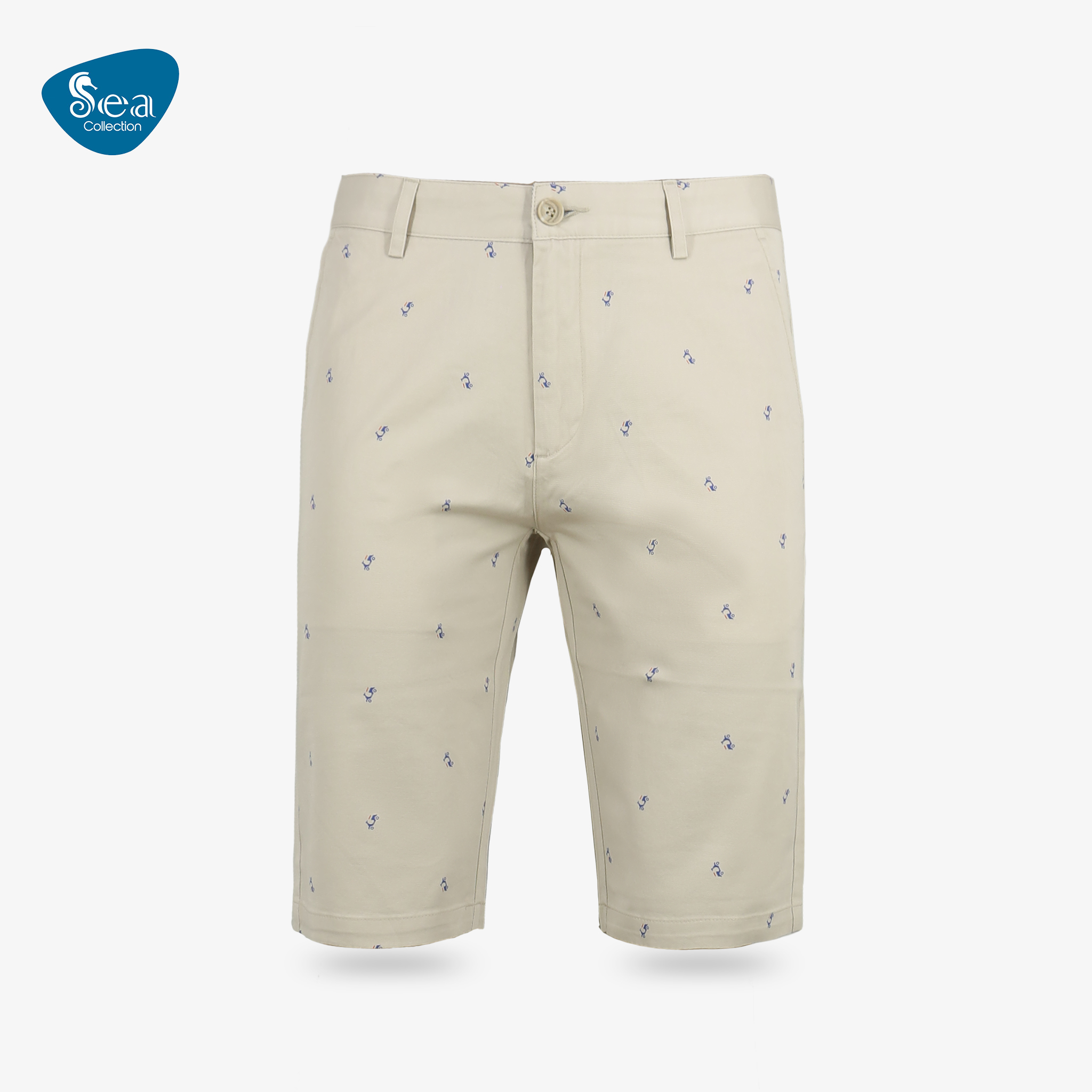 Quần Short Kaki Nam Sea Collection 6962 hoạ tiết xe máy