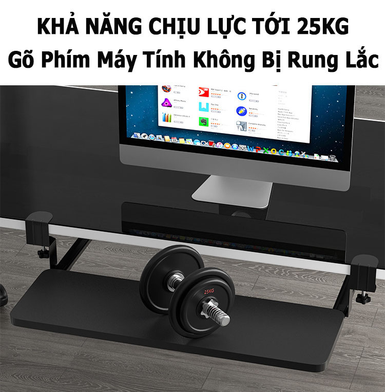 Giá Đỡ Bàn Phím Mở Rộng Bàn Làm Việc; Kệ Đỡ Kéo Dưới Ngăn Bàn; Nối Bàn; Kê Tay Chuột Văn Phòng