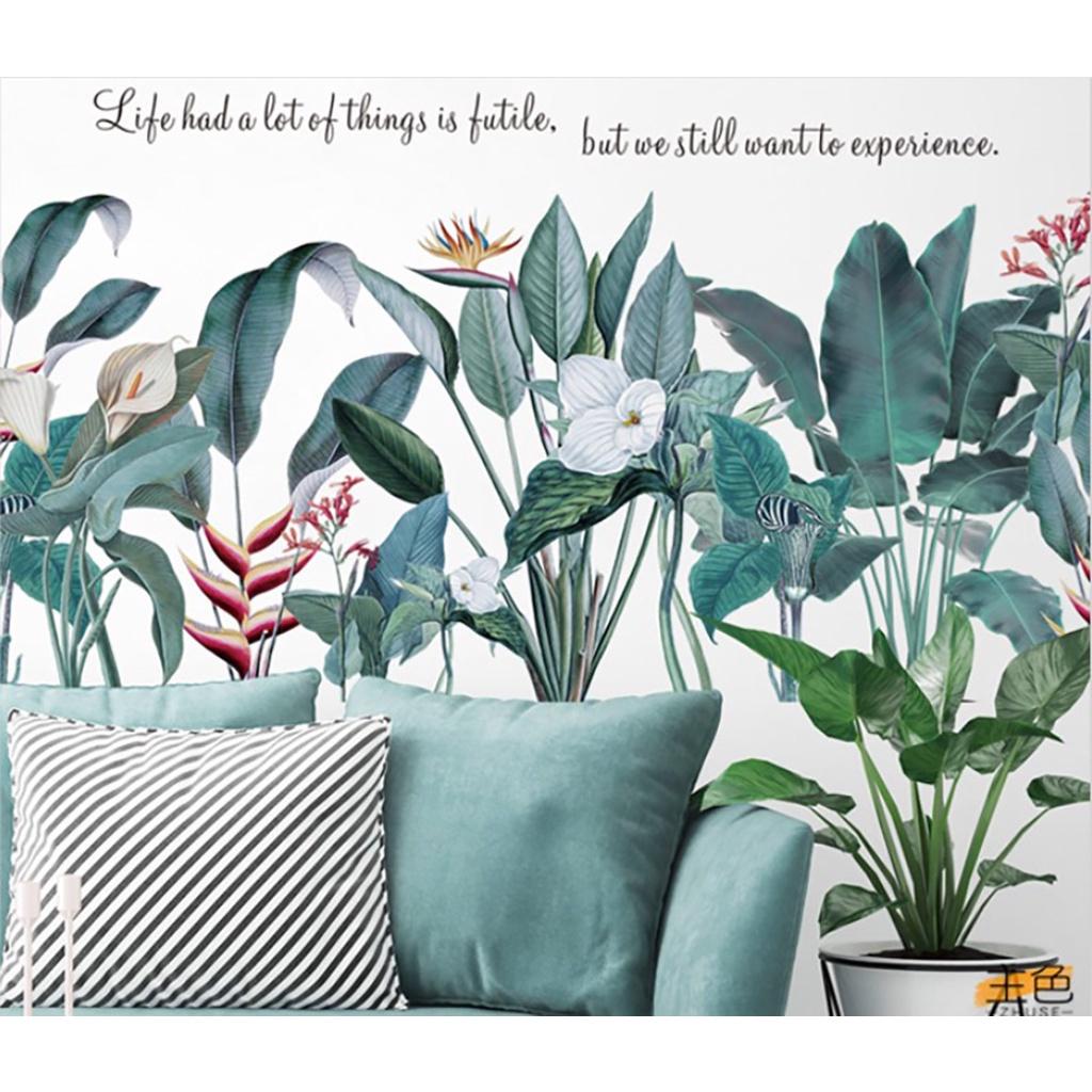 DECAL RỪNG LÁ NHIỆT ĐỚI