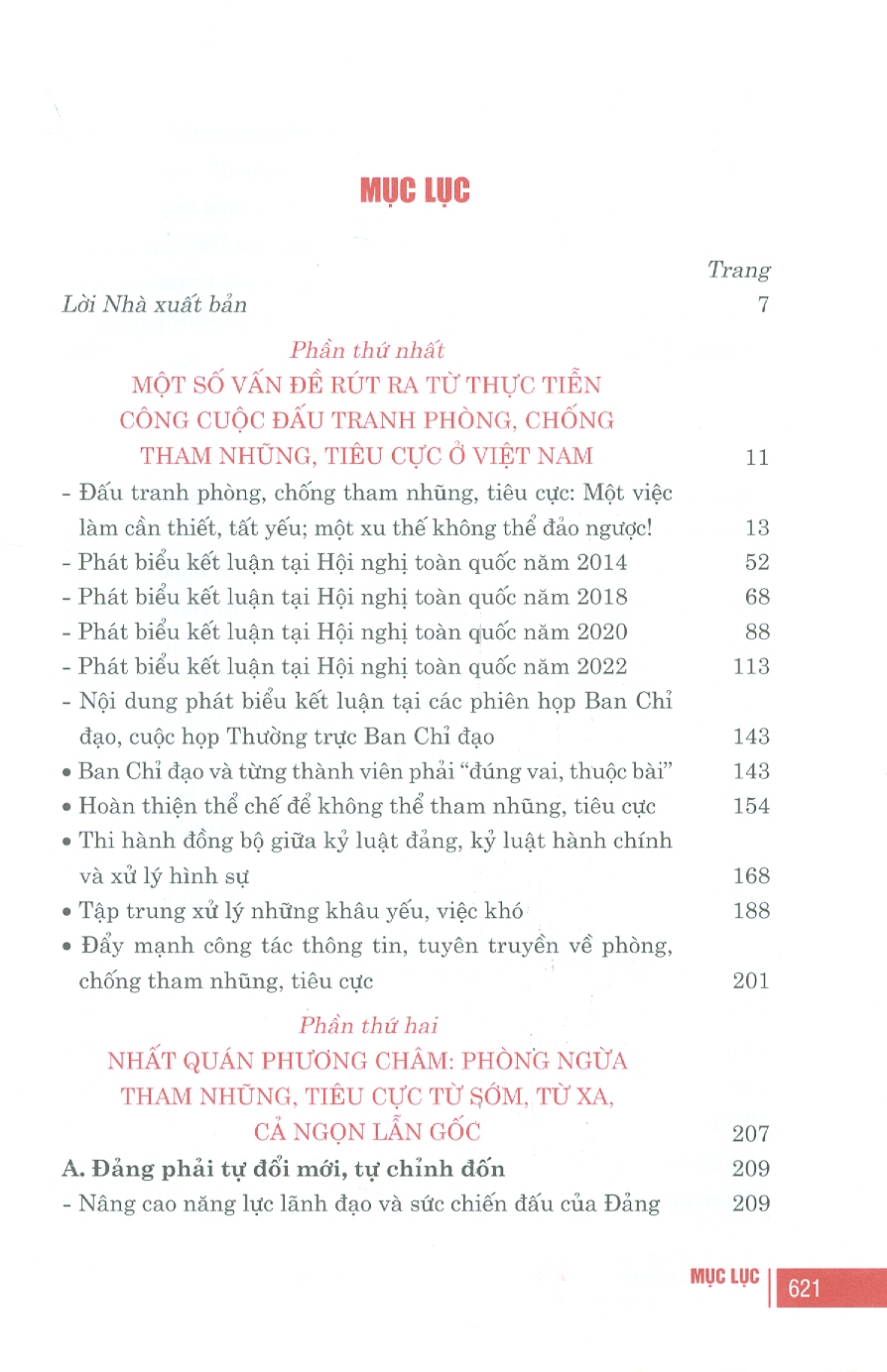 Hình ảnh (Bìa cứng) KIÊN QUYẾT, KIÊN TRÌ ĐẤU TRANH PHÒNG, CHỐNG TH A M NH Ũ NG, T IÊ U C Ự C, GÓP PHẦN XÂY DỰNG Đ Ả NG VÀ NHÀ NƯỚC TA NGÀY CÀNG TRONG SẠCH, VỮNG MẠNH – Nguyễn Phú Trọng – NXB Chính trị Quốc gia Sự thật 