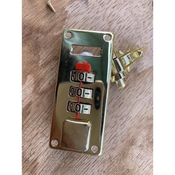 Bộ khóa mã số hộp tiết kiệm kèm ốc vít tự thay tại nhà