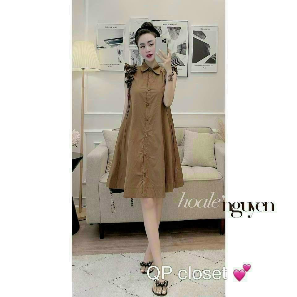 Váy bầu thiết kế thời trang M3 đầm bâu suông mùa hè - bauxinh