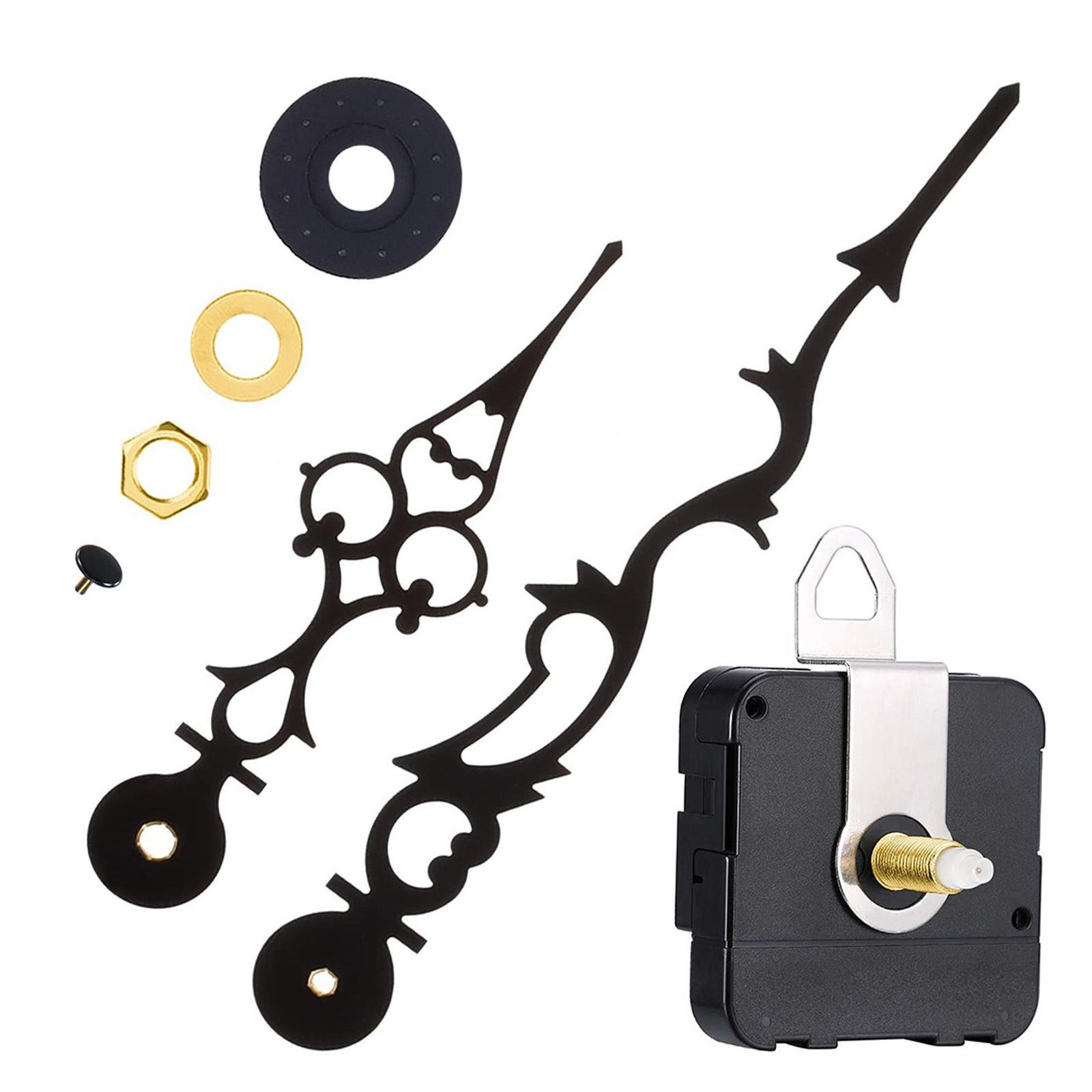 Simple DIY Wall Clock Movement Mechanism 3 Hands Repair Kit Fittings